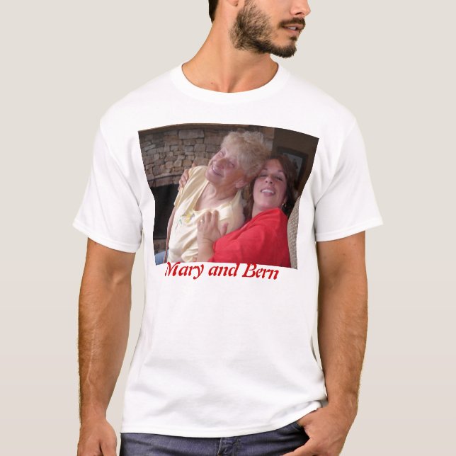 T-shirt Mary et Berne - lac profond 2006 creek (Devant)