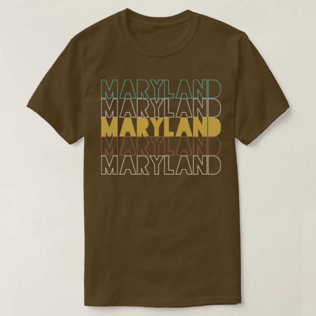 T-shirt Maryland6 (Design devant)