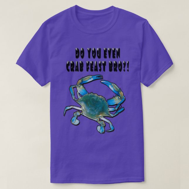 T-shirt Maryland Chesapeake Bay BLUE CRAB Avez-vous même d (Design devant)