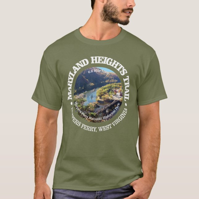 T-shirt Maryland Heights Trail (Devant)