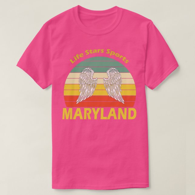 T-shirt Maryland Retro (Design devant)