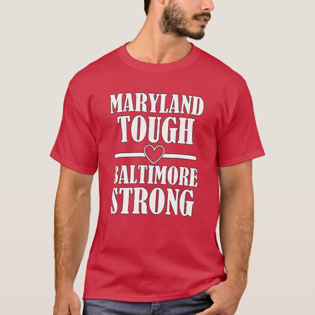 T-shirt Maryland robuste Baltimore (Devant)