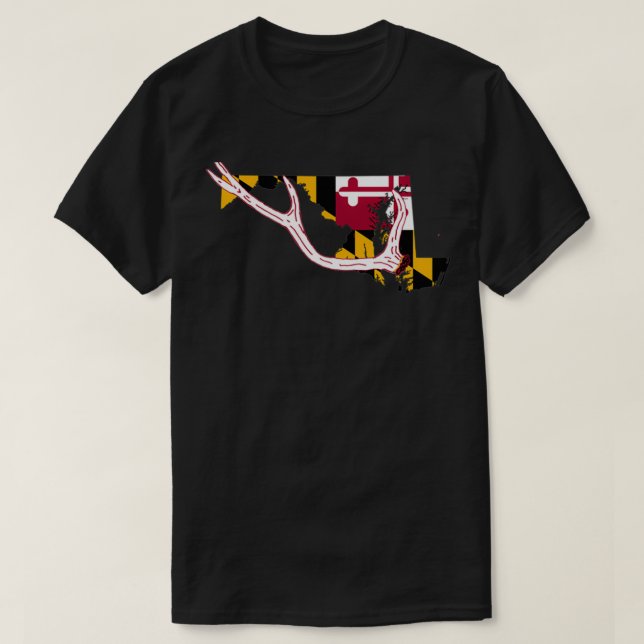 T-shirt Maryland Sika Deer (Design devant)