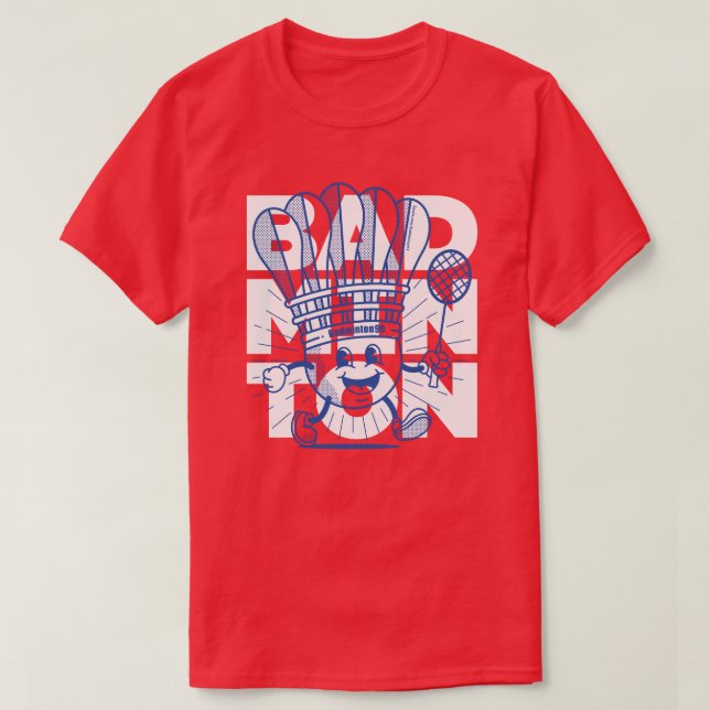 T-shirt Mascot Badmint SURPRINT (Design devant)