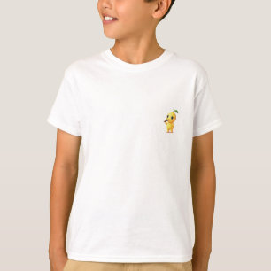 T-shirt Mascotte Citron qui Chante pour Enfants