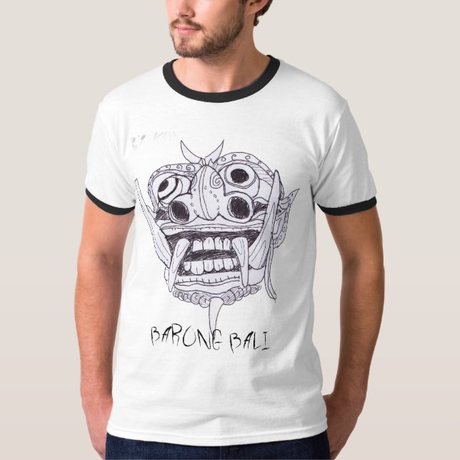 T-SHIRT MASCOTTE DE BALI (Devant)