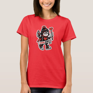 T-shirt Mascotte de rue Queen of Hearts — Grind Crew Editi