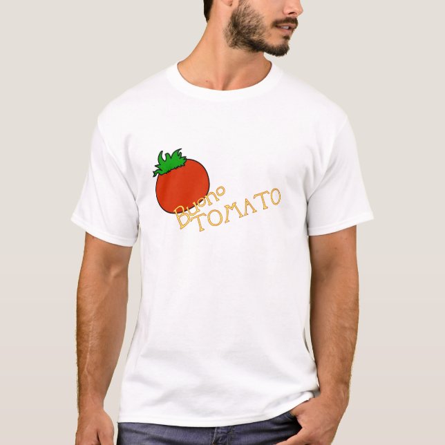 T-shirt masculin 1 de tomate d'APH Buono (Devant)