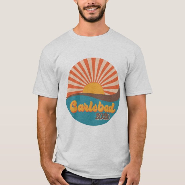 T-shirt masculin Carlsbad 2020 (Devant)