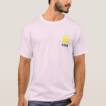 T-shirt masculin en rose pâle