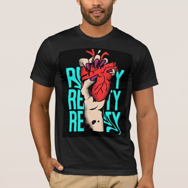 t-shirt masculin focalisez votre rêve (Devant)