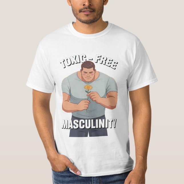T-shirt Masculinité fragile Masculinité sans toxicité (Devant)