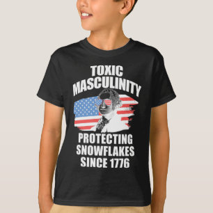 T-shirt Masculinité toxique républicaine Drapeau américain