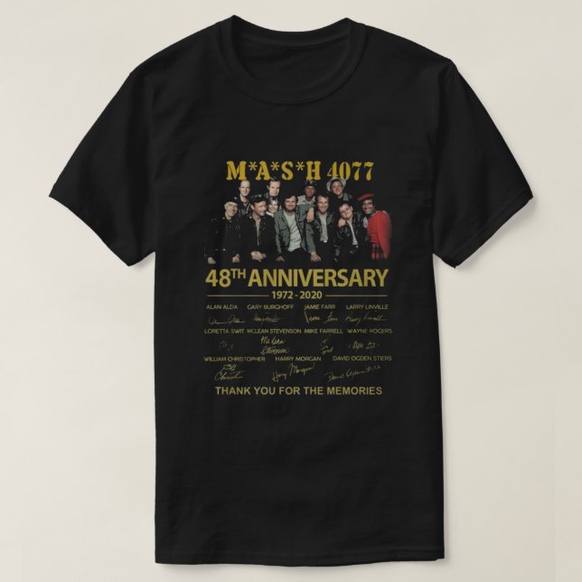 T-shirt Mash 4077 48e anniversaire (Design devant)