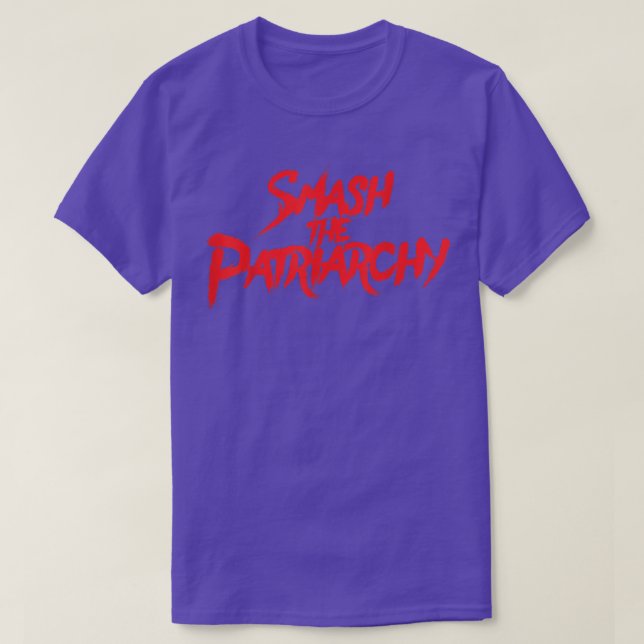 T-shirt Mash Le PatriarcatFéministeFéminisme Tee5493 (Design devant)