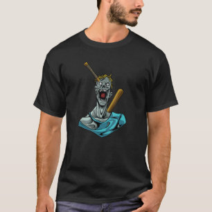 T-shirt Masher Vieux Viande Halloween Zombies Vivant Zom M
