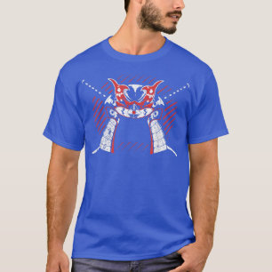 T-shirt Mask Warrior Samurai Swords Bush