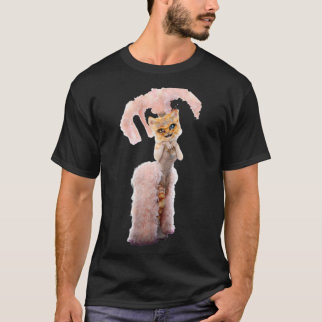 T-shirt Masked Singer US Season 3 Costume - Kitty     (Devant)