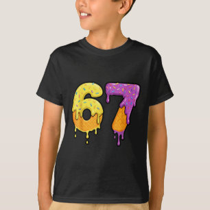 T-shirt Mason 67 Glace Dégoulinante Mème Six Sept Drôle