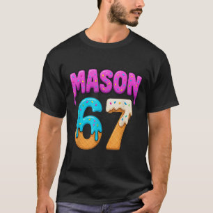 T-shirt Mason 67 Glace qui Dégouline Mème Drôle Six Sept É