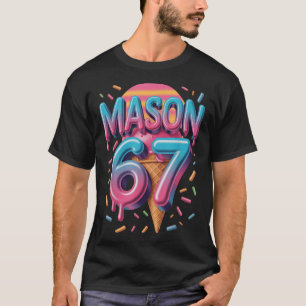T-shirt Mason 67 Mème Glace Bysebyll Drip _1 