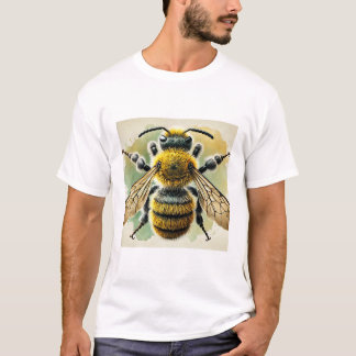 T-shirt Mason bee Megachile 130924IREF225 - Watercolor