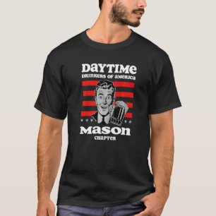 T-shirt Mason Chapitre Boissons diurnes bière brassée Humo