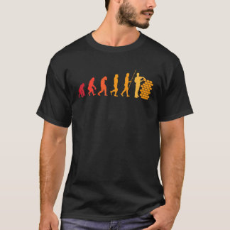 T-shirt Mason Evolution Wall Builder