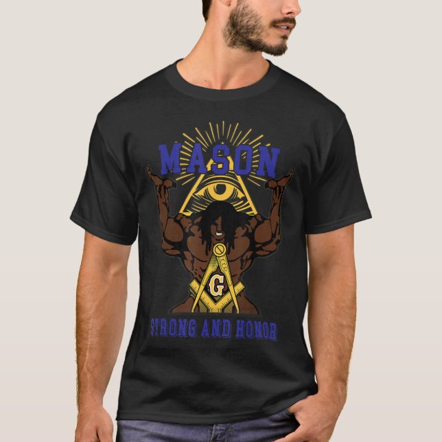 T-shirt Mason Mason Strong et Hono Christmas Gift (Devant)