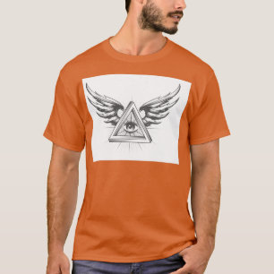 T-shirt Masonic All seeing Eye inside Triangle