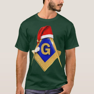 T-shirt Masonic Noël Cadeau Santas Casquette Freemason