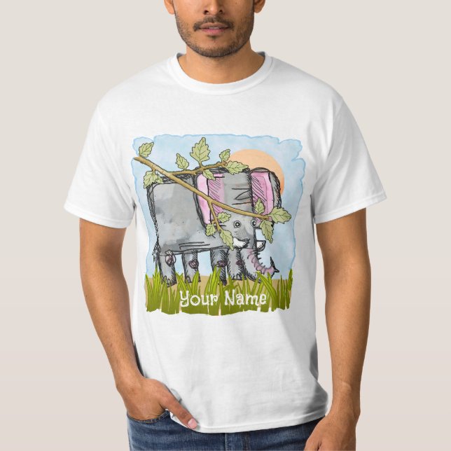 T-shirt Masquage des éléphants (Devant)