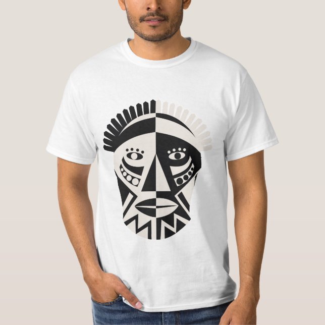 T-shirt Masque africain (Devant)