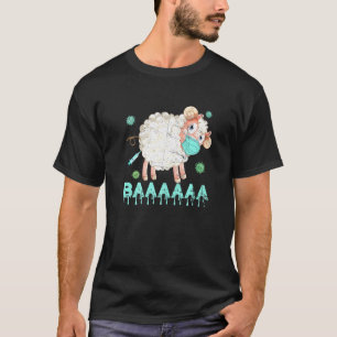 T-shirt Masque Anti-Vaccin Masket Moutons Ou Moutons Mouto