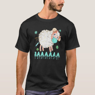 T-shirt Masque Anti-Vaccin Masket Moutons Ou Moutons Mouto