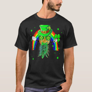 T-shirt Masque Balançoire À L'envers Ananas Saint Patrick