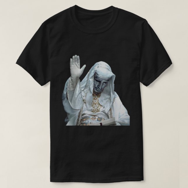 T-shirt Masque d'argent King Baldwin mème | Vibes de crois (Design devant)