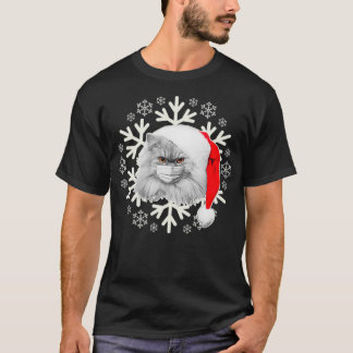T-shirt Masque de chat mignon Masque visage Noël Casquette