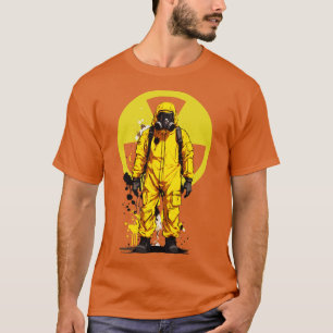 T-shirt Masque de gaz de combinaison de fumée 1