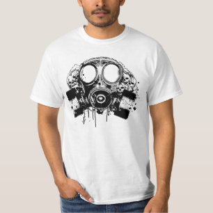 T-shirt Masque de gaz de Hiphop