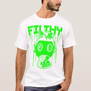T-shirt Masque de gaz dégoûtant de Dubstep