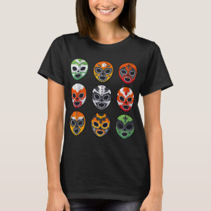 T-shirt Masque de lutte de Lucha Libre Cinco De Mayo Mexic
