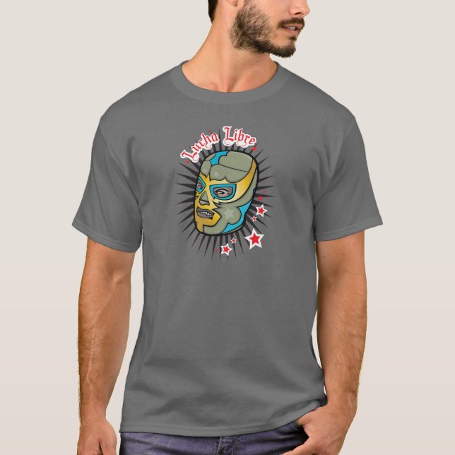 T-shirt Masque de lutte mexicain de Lucha Libre (Devant)