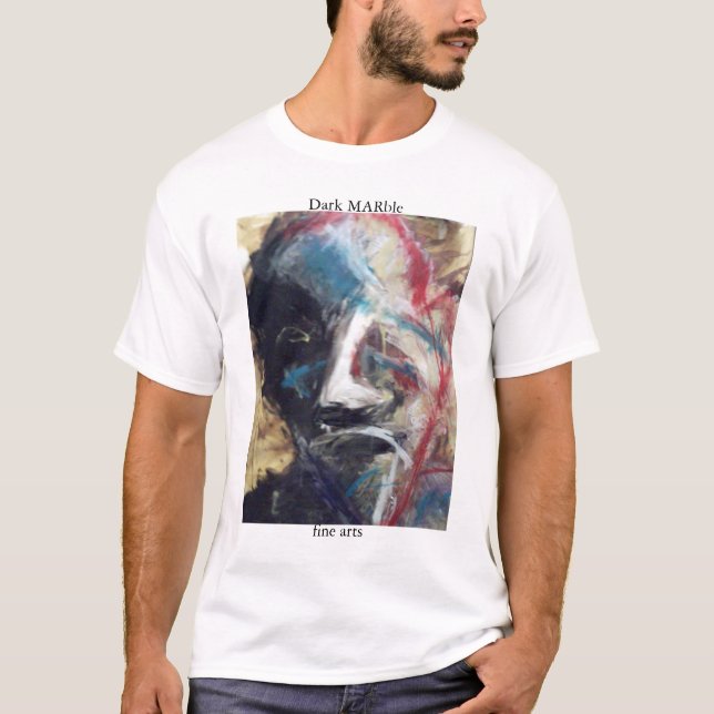 T-shirt Masque de whiskey et de crainte (chemise-haute (Devant)