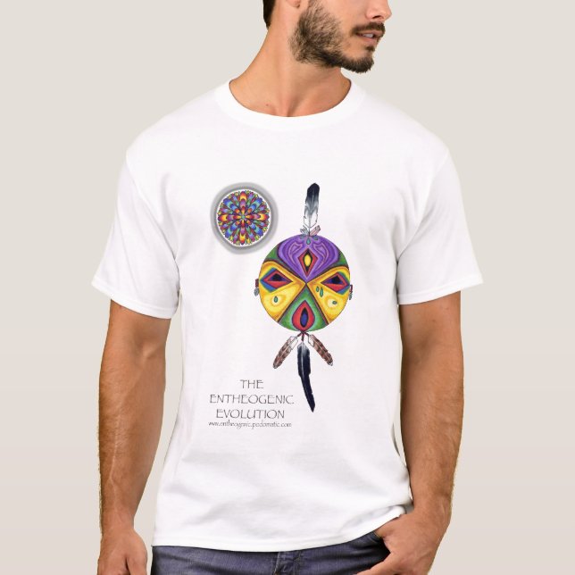 T-shirt Masque d'évolution d'Entheogenic (Devant)