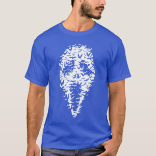 T-shirt Masque d'horreur de la famille des oiseaux