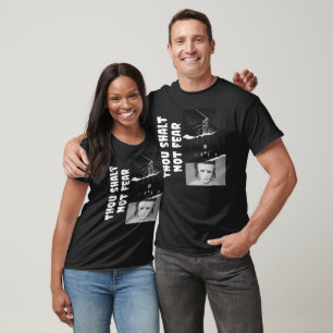 T-shirt Masque d'horreur "Tu ne crains pas" Horreur
