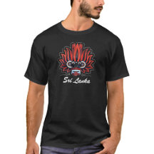T-shirt masque diable Sri lankais