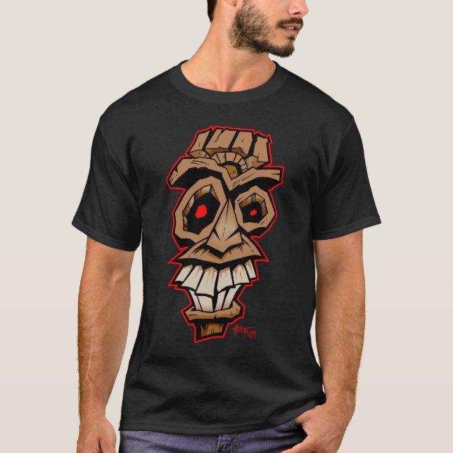 T-shirt Masque fou de Tiki (Devant)