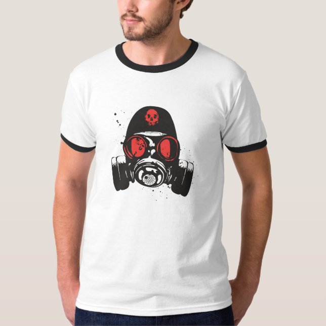 T-shirt Masque gaz (Devant)